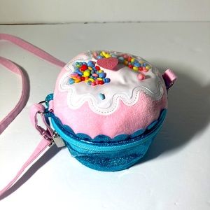 Claire’s Club Glitter Cupcake Purse for Girls